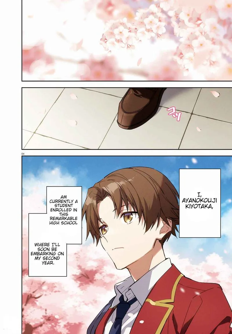 Classroom of the Elite - 2nd Year Chapter 1 page 3