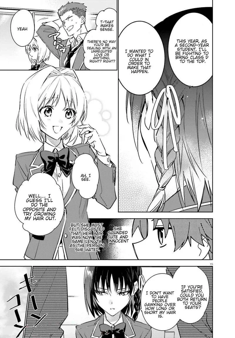 Classroom of the Elite - 2nd Year Chapter 1 page 14