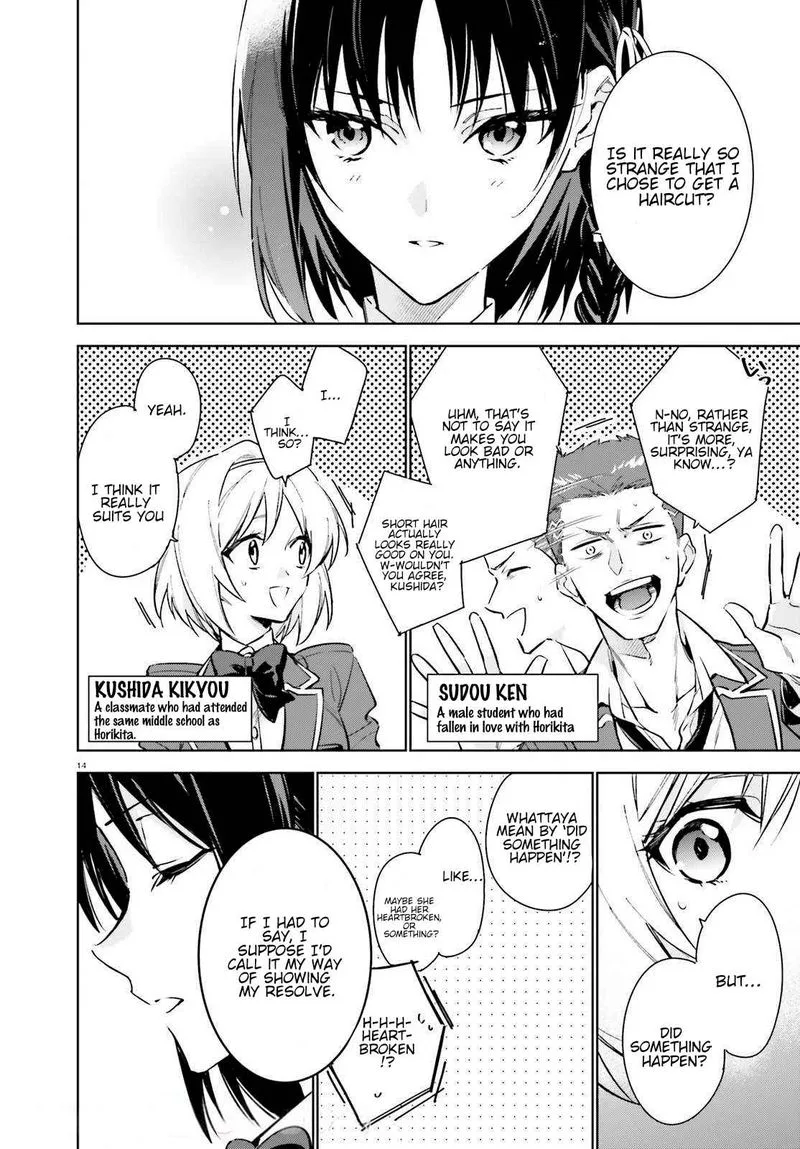 Classroom of the Elite - 2nd Year Chapter 1 page 13