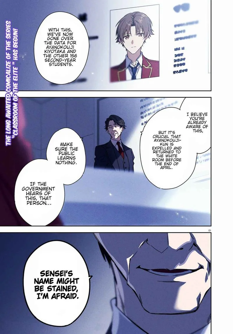 Classroom of the Elite - 2nd Year Chapter 1 page 1