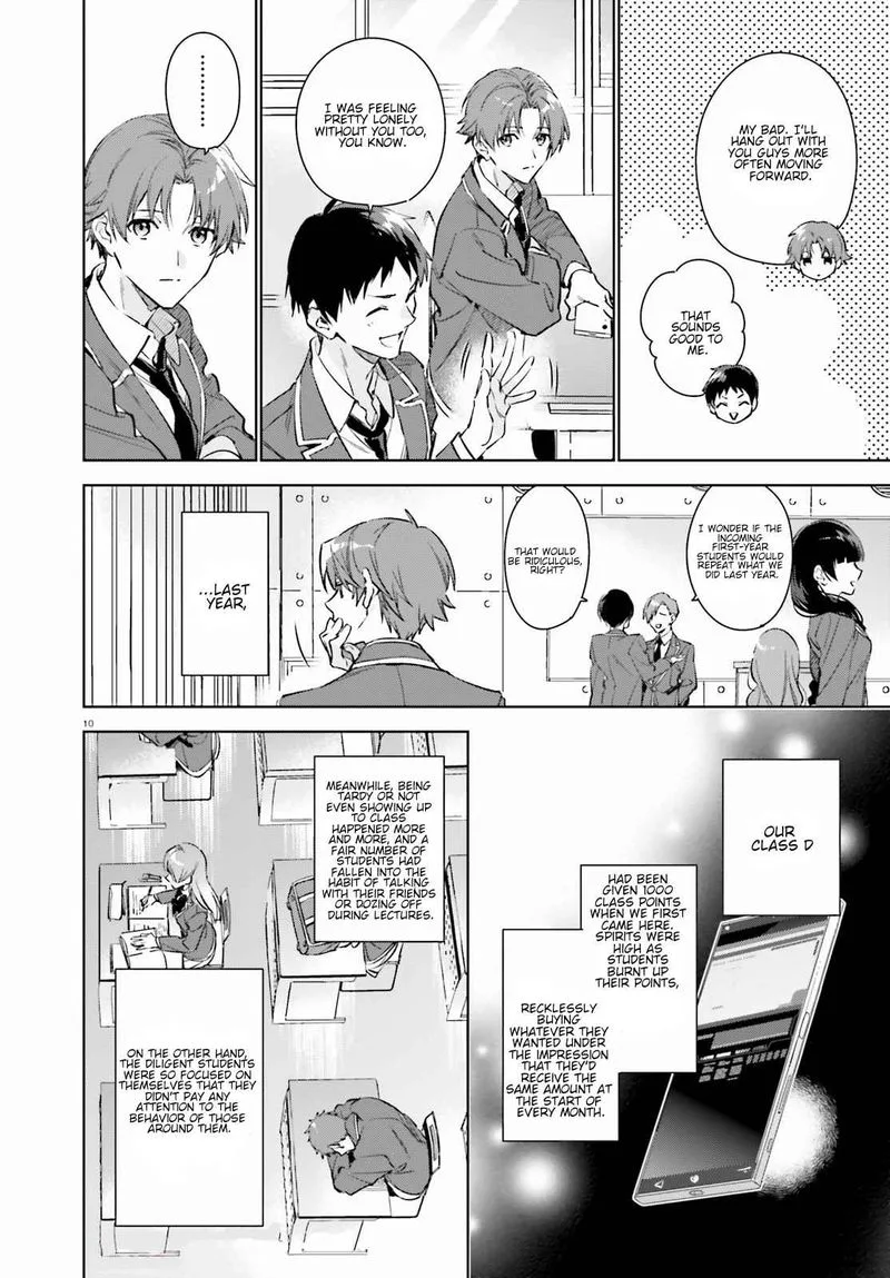 Classroom of the Elite - 2nd Year Chapter 1 page 9