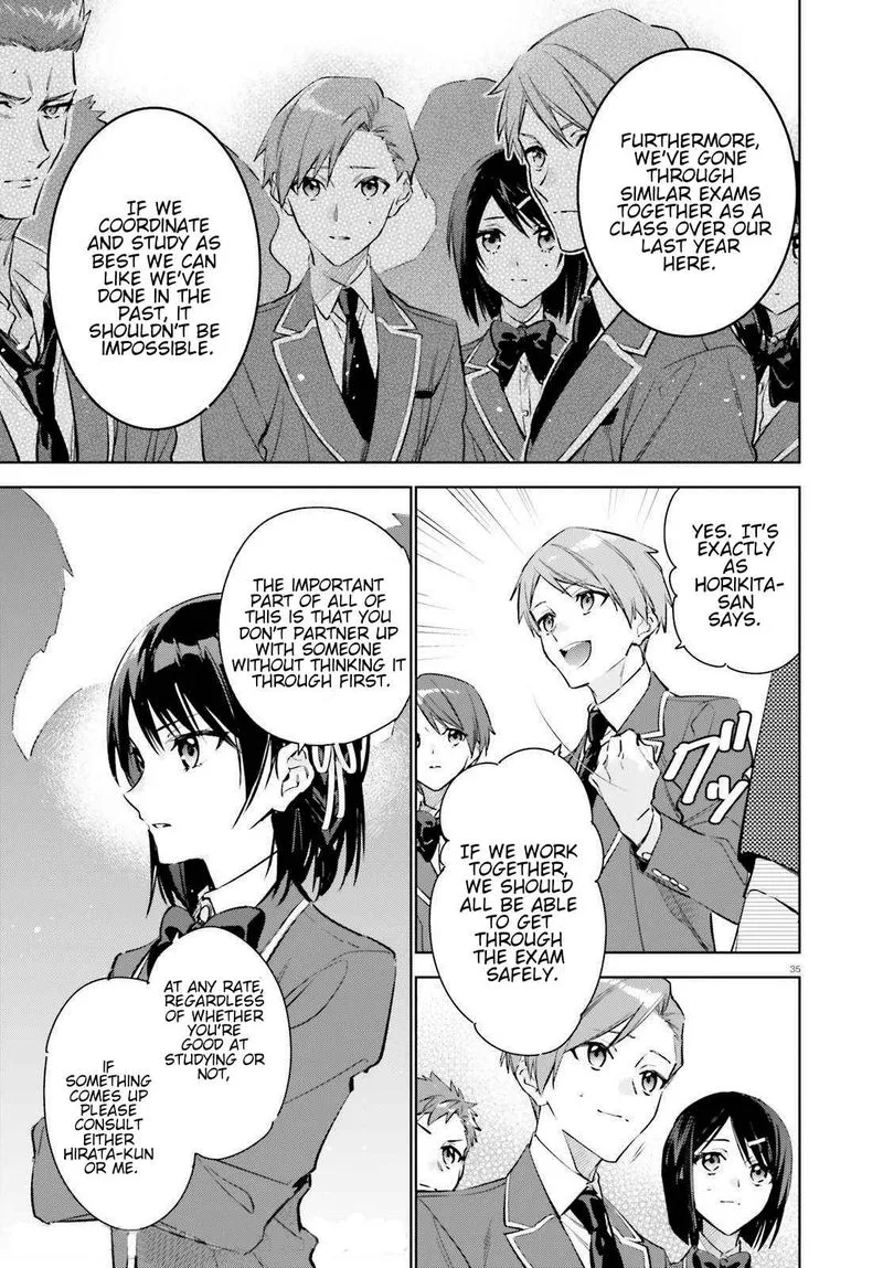 Classroom of the Elite - 2nd Year Chapter 1 page 34
