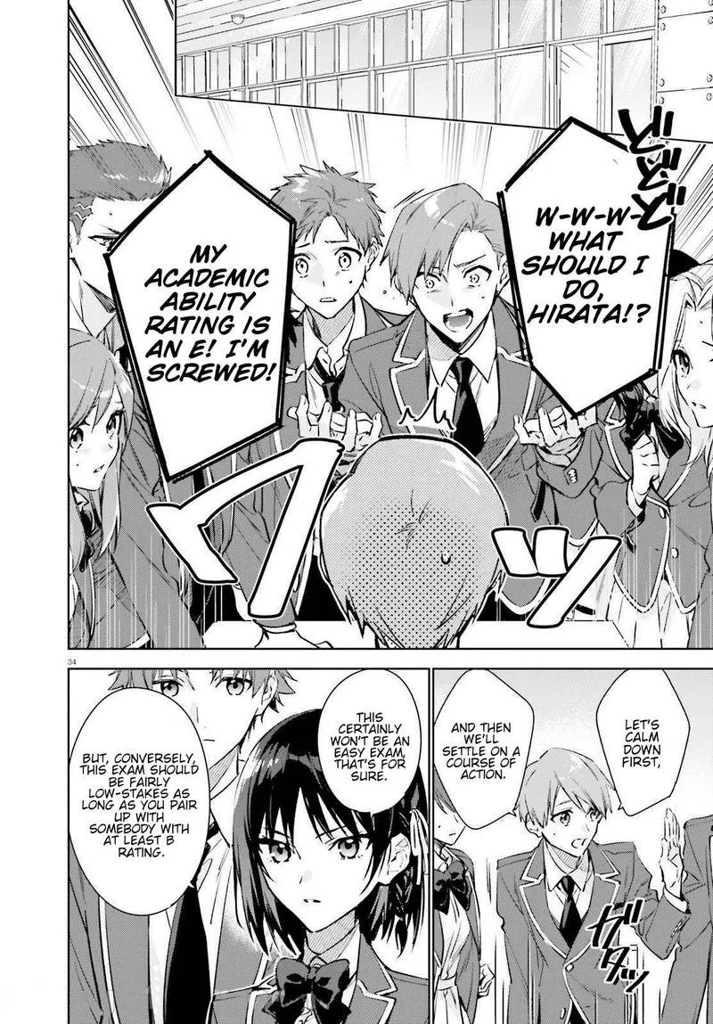 Classroom of the Elite - 2nd Year Chapter 1 page 33