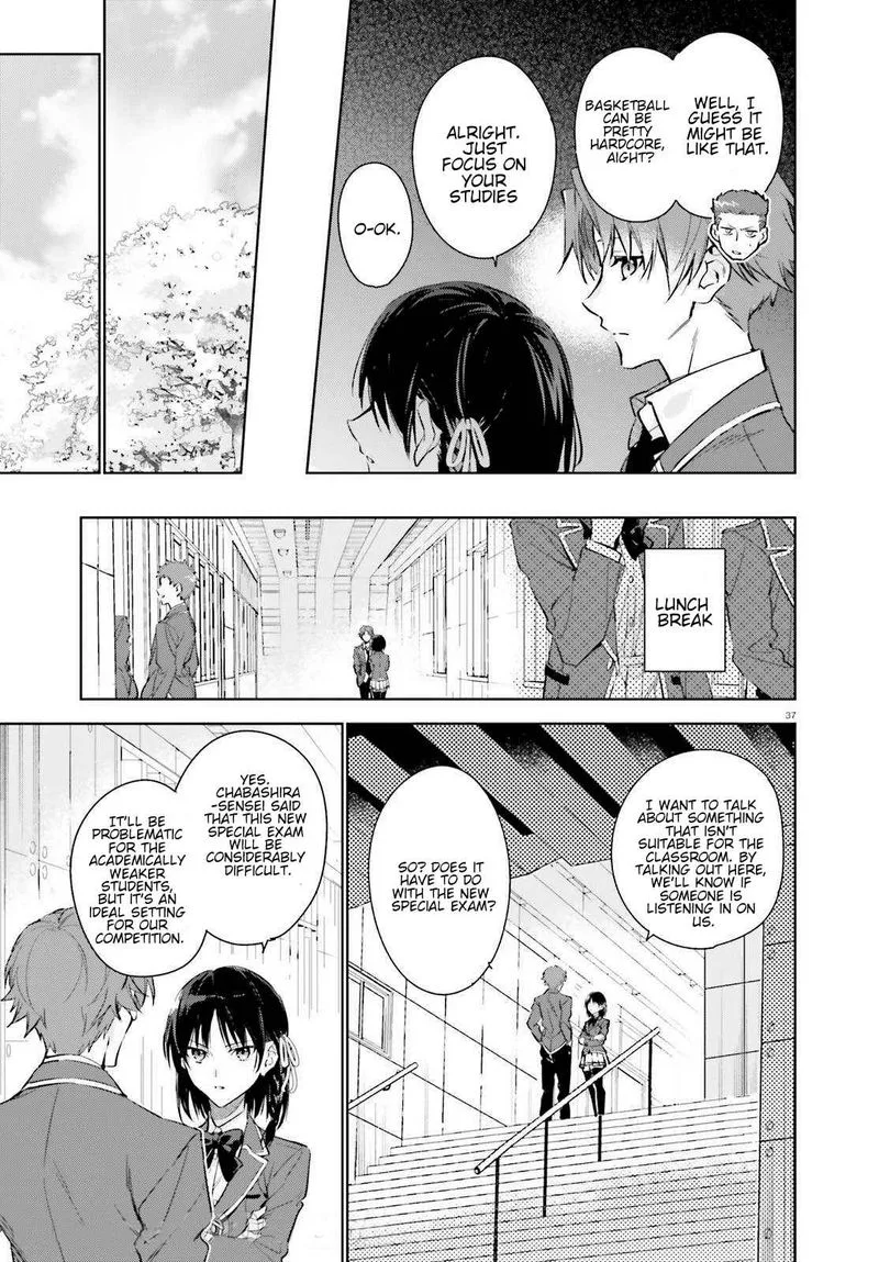 Classroom of the Elite - 2nd Year Chapter 1 page 36