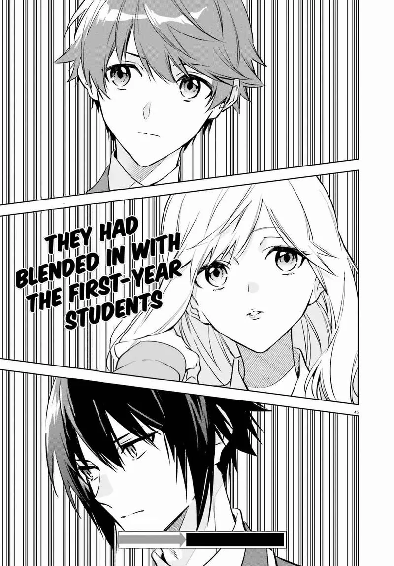 Classroom of the Elite - 2nd Year Chapter 1 page 44