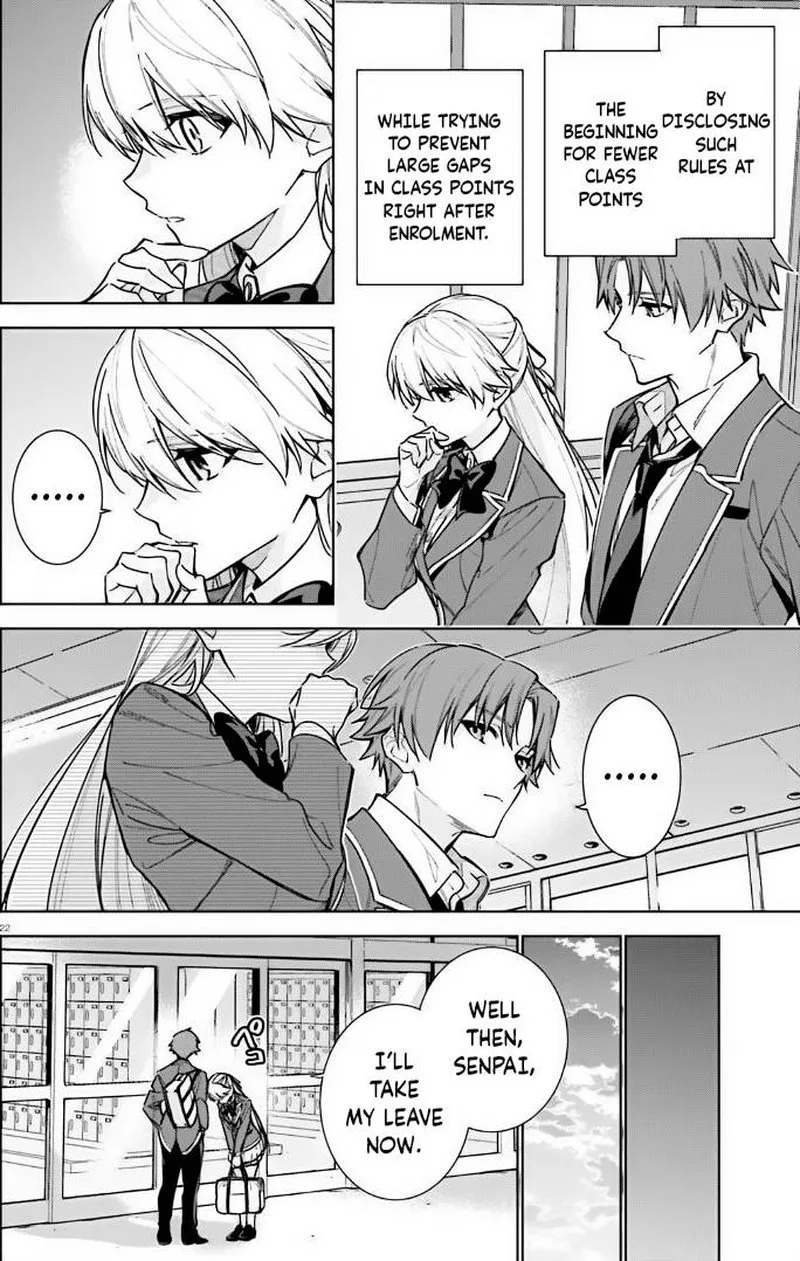 Classroom of the Elite - 2nd Year Chapter 11 page 22