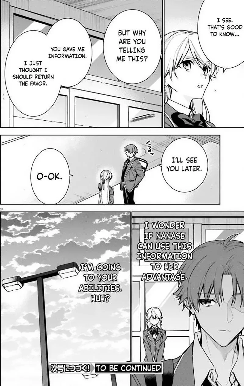 Classroom of the Elite - 2nd Year Chapter 11 page 24