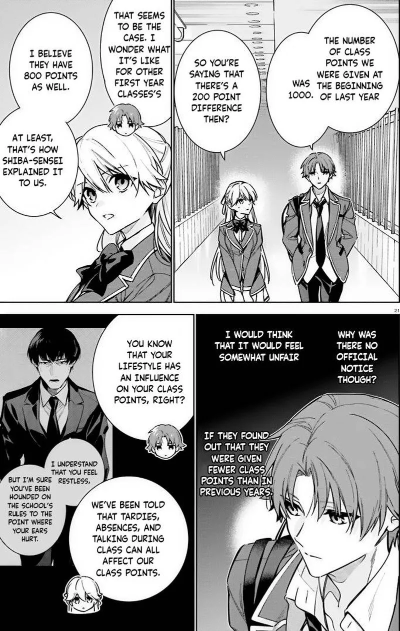 Classroom of the Elite - 2nd Year Chapter 11 page 21