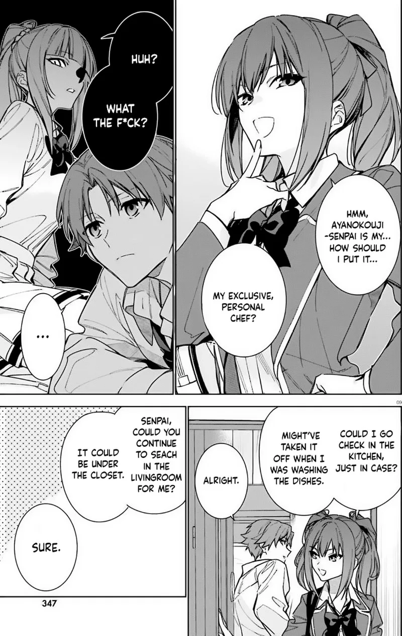 Classroom of the Elite - 2nd Year Chapter 12 page 9