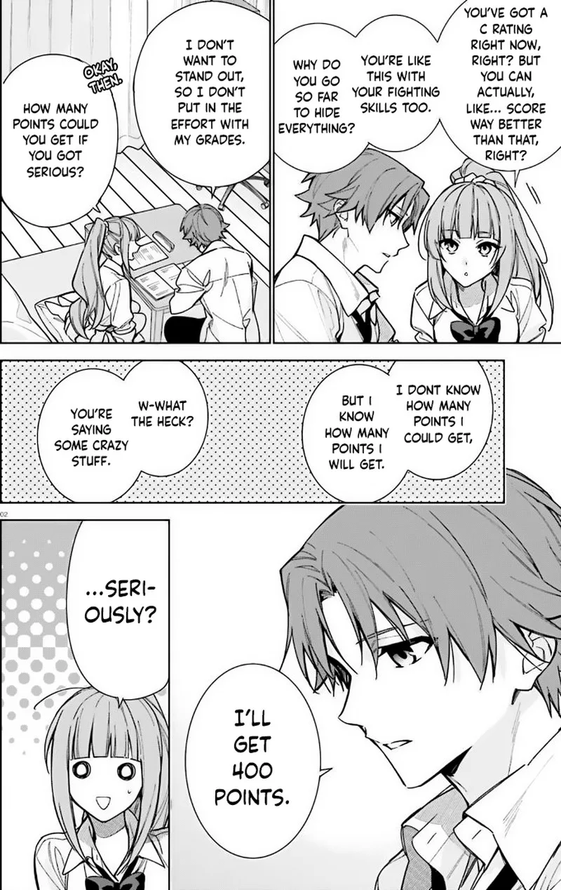 Classroom of the Elite - 2nd Year Chapter 12 page 2