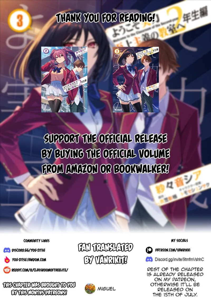 Classroom of the Elite - 2nd Year Chapter 18 page 15