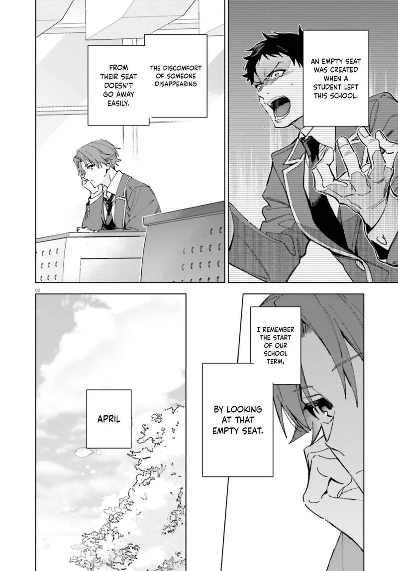 Classroom of the Elite - 2nd Year Chapter 19.5 page 2