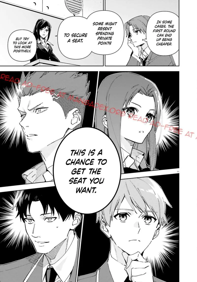Classroom of the Elite - 2nd Year Chapter 19.5 page 11