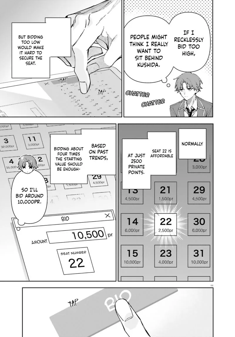 Classroom of the Elite - 2nd Year Chapter 19.7 page 11
