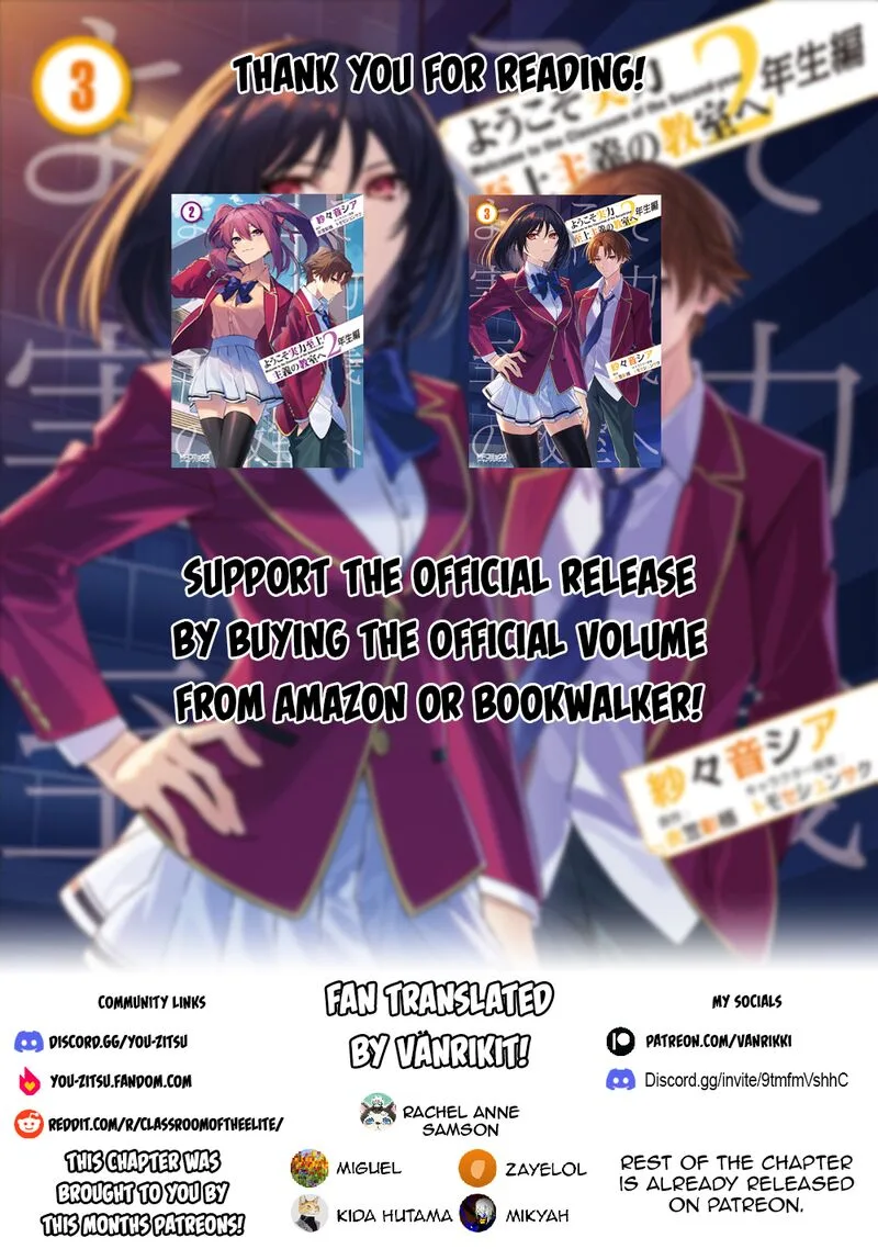 Classroom of the Elite - 2nd Year Chapter 19 page 14