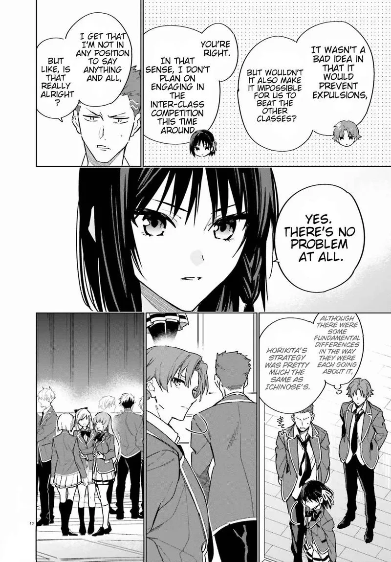 Classroom of the Elite - 2nd Year Chapter 2 page 12