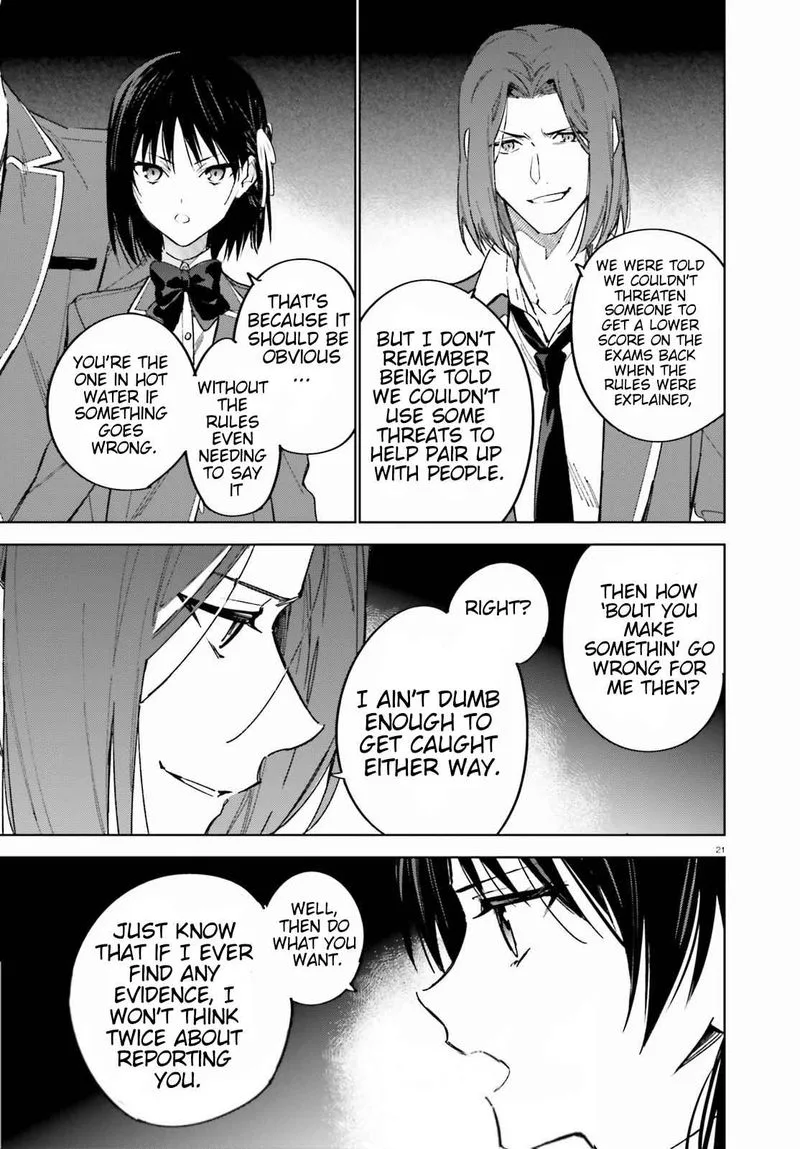 Classroom of the Elite - 2nd Year Chapter 2 page 21