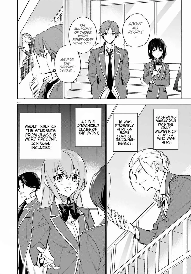 Classroom of the Elite - 2nd Year Chapter 2 page 2