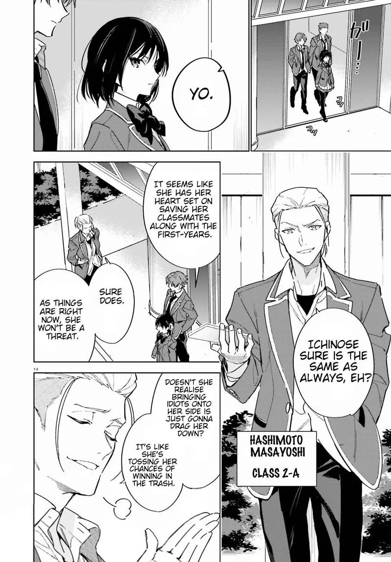 Classroom of the Elite - 2nd Year Chapter 2 page 14