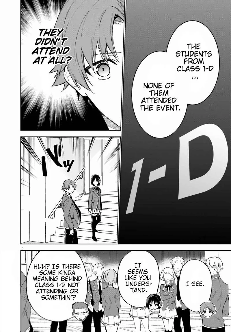 Classroom of the Elite - 2nd Year Chapter 2 page 10