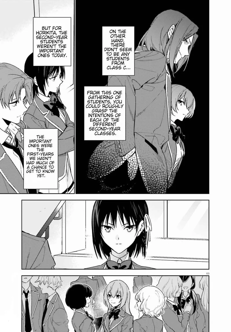 Classroom of the Elite - 2nd Year Chapter 2 page 3