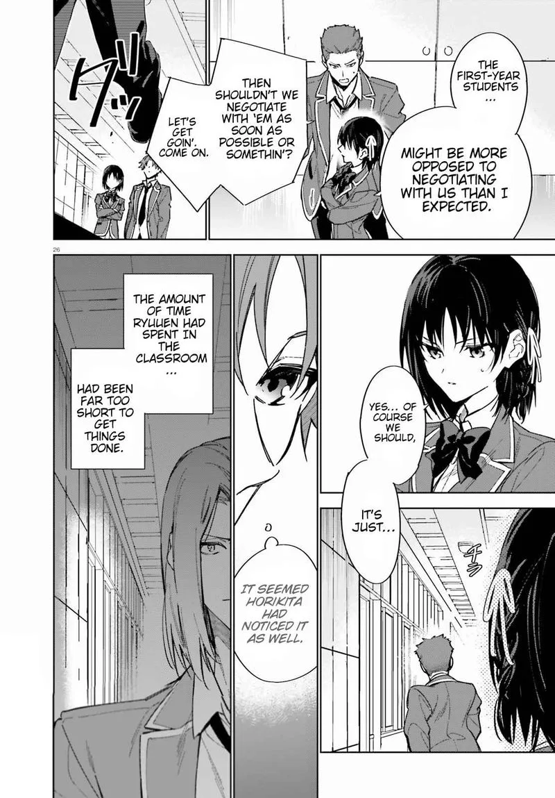 Classroom of the Elite - 2nd Year Chapter 2 page 26