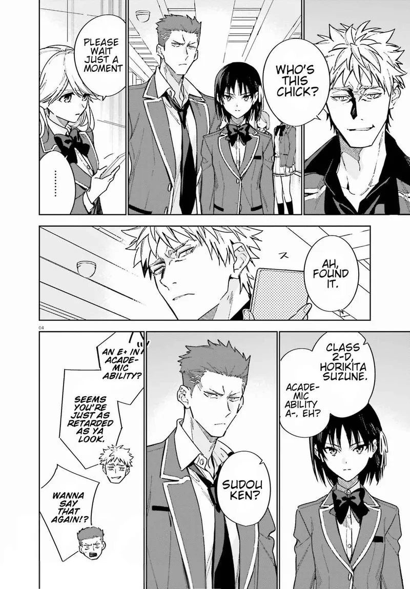 Classroom of the Elite - 2nd Year Chapter 3 page 4