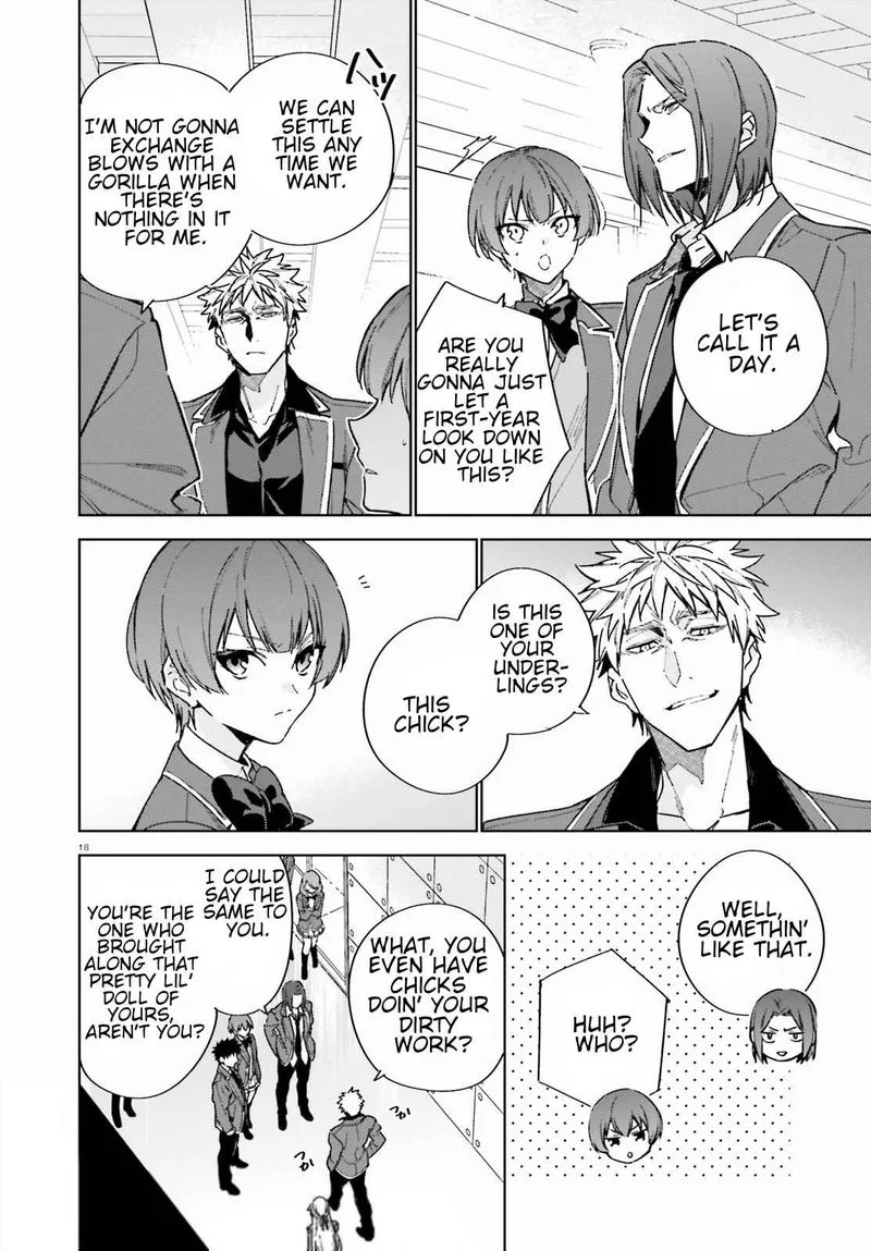 Classroom of the Elite - 2nd Year Chapter 3 page 18