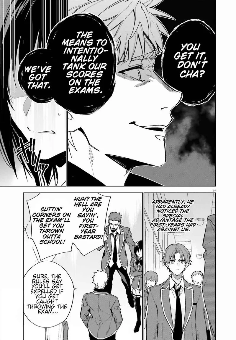 Classroom of the Elite - 2nd Year Chapter 3 page 7