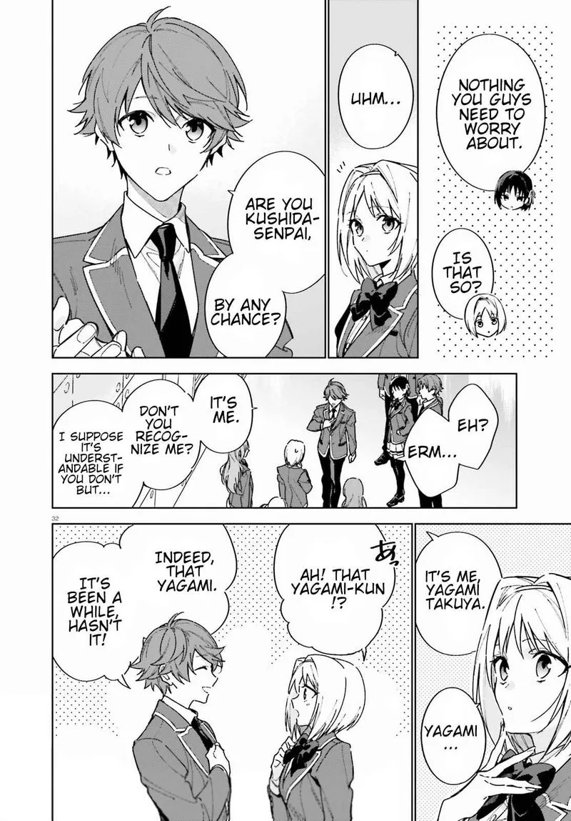 Classroom of the Elite - 2nd Year Chapter 3 page 32