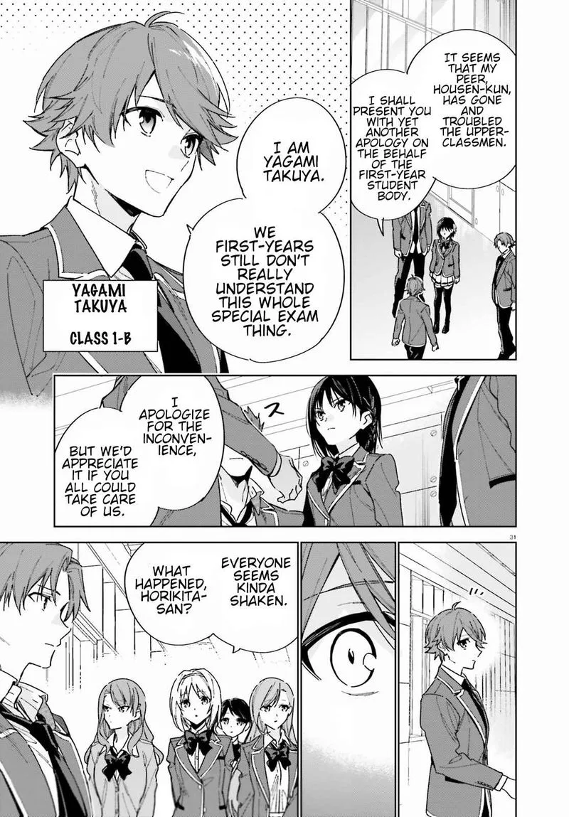 Classroom of the Elite - 2nd Year Chapter 3 page 31