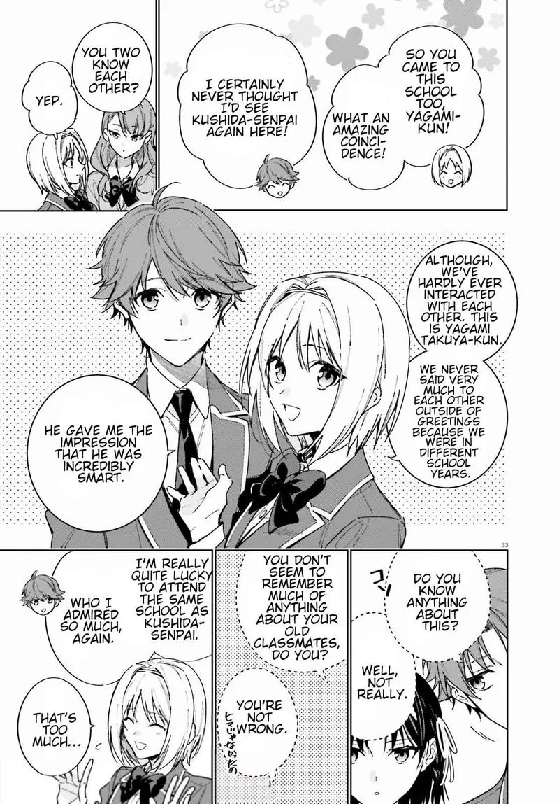 Classroom of the Elite - 2nd Year Chapter 3 page 33