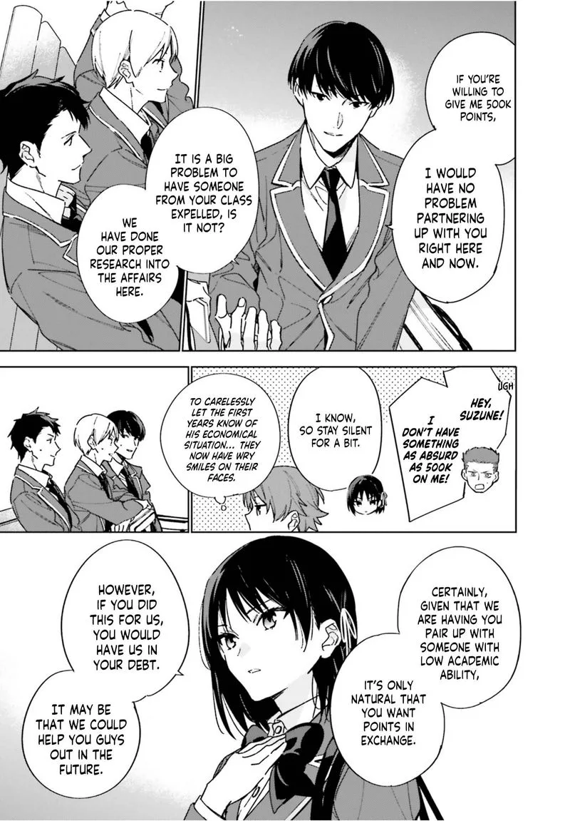 Classroom of the Elite - 2nd Year Chapter 4 page 15