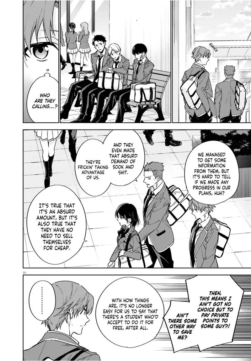 Classroom of the Elite - 2nd Year Chapter 4 page 20
