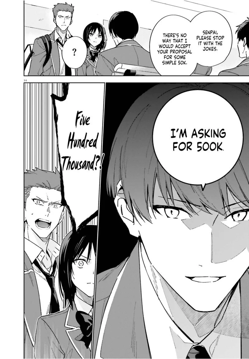 Classroom of the Elite - 2nd Year Chapter 4 page 14