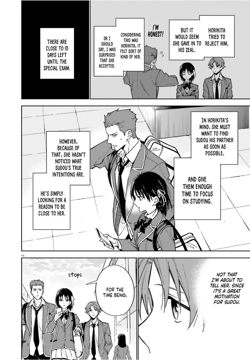 Classroom of the Elite - 2nd Year Chapter 4 page 8