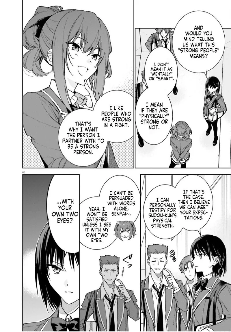 Classroom of the Elite - 2nd Year Chapter 5 page 6