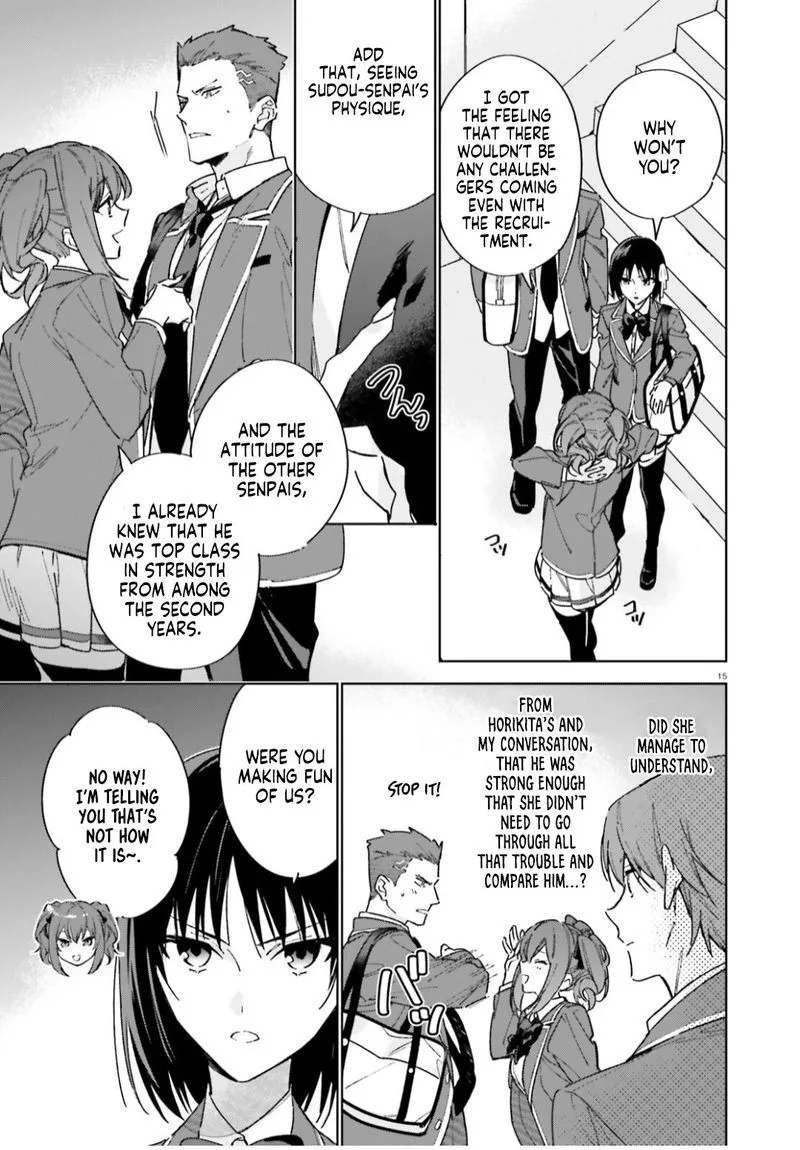 Classroom of the Elite - 2nd Year Chapter 5 page 15