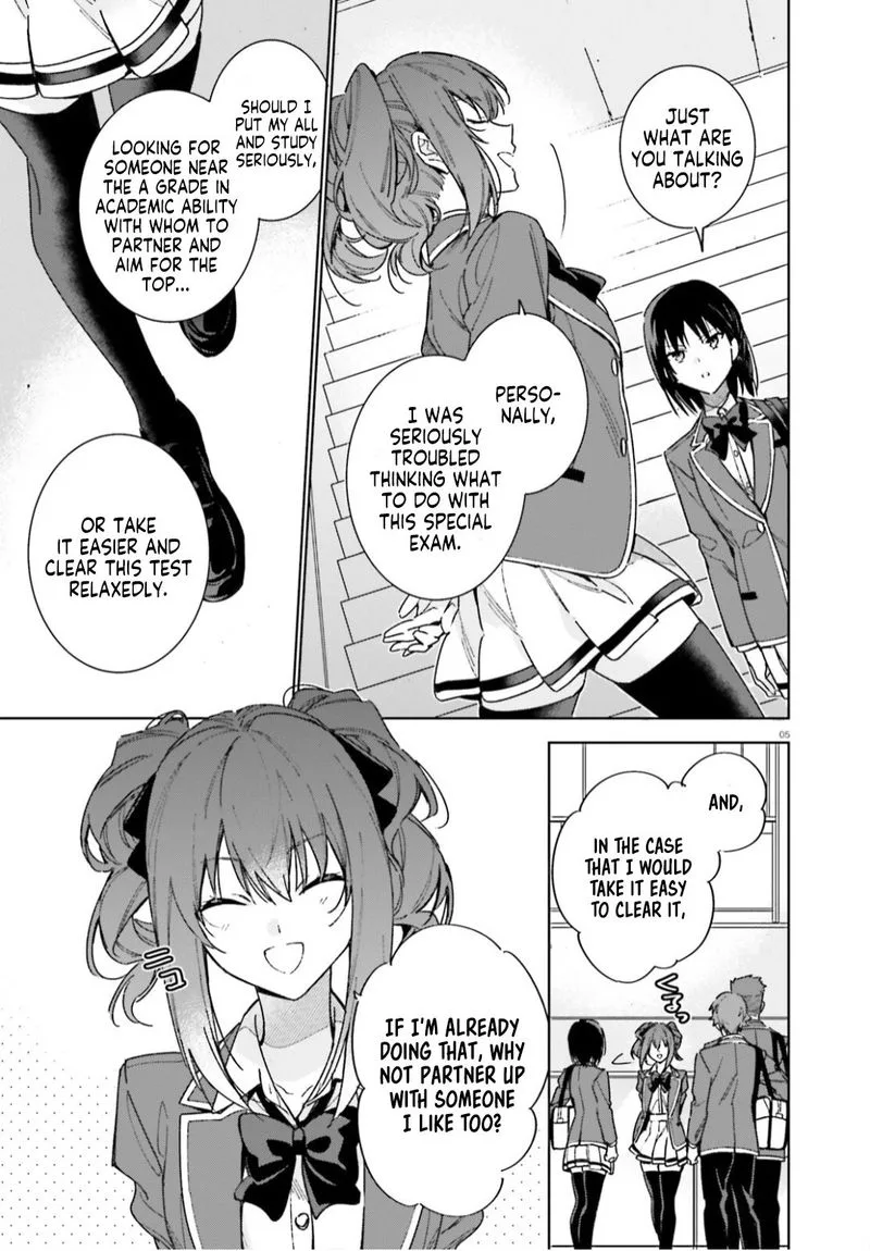 Classroom of the Elite - 2nd Year Chapter 5 page 5
