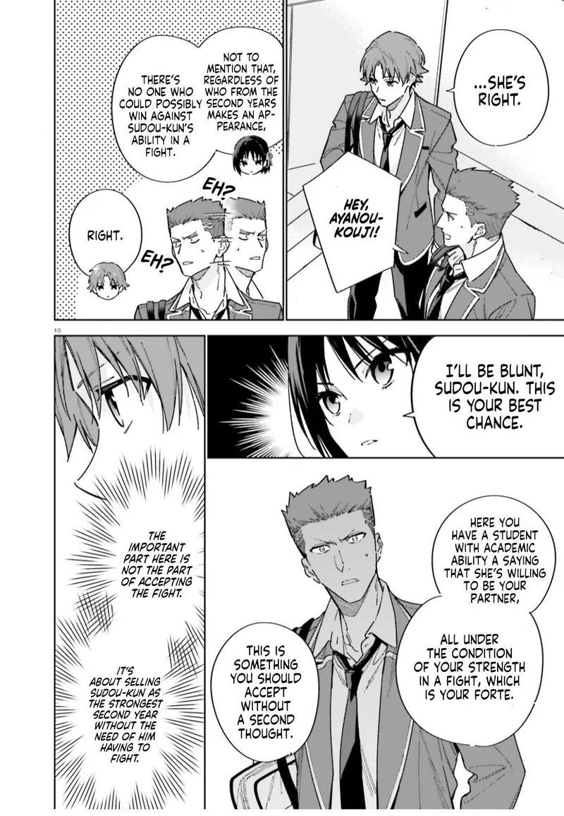 Classroom of the Elite - 2nd Year Chapter 5 page 10