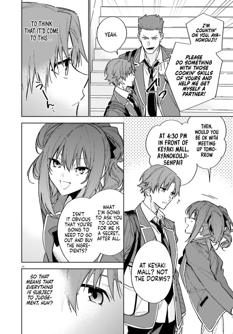 Classroom of the Elite - 2nd Year Chapter 5 page 24