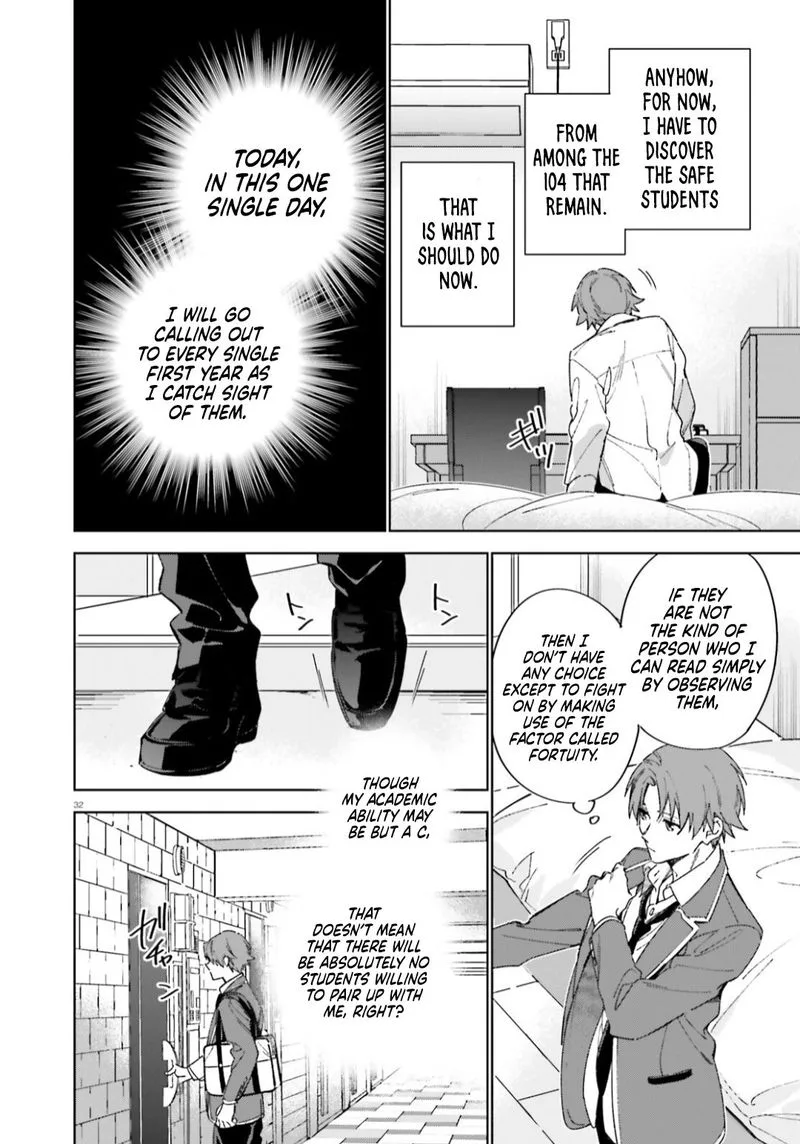 Classroom of the Elite - 2nd Year Chapter 5 page 32