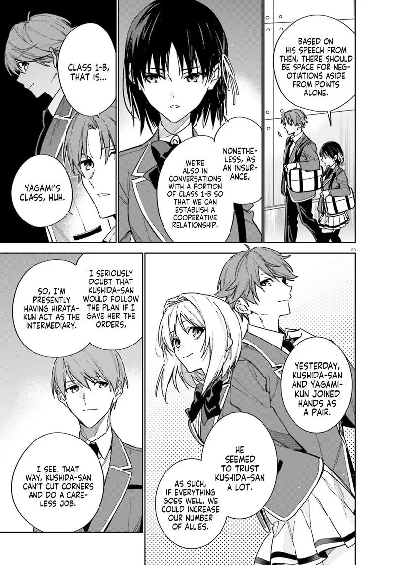 Classroom of the Elite - 2nd Year Chapter 6 page 23