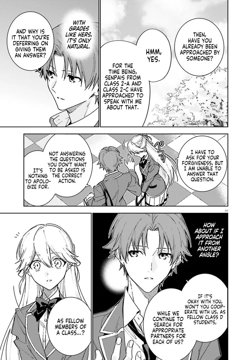 Classroom of the Elite - 2nd Year Chapter 6 page 7