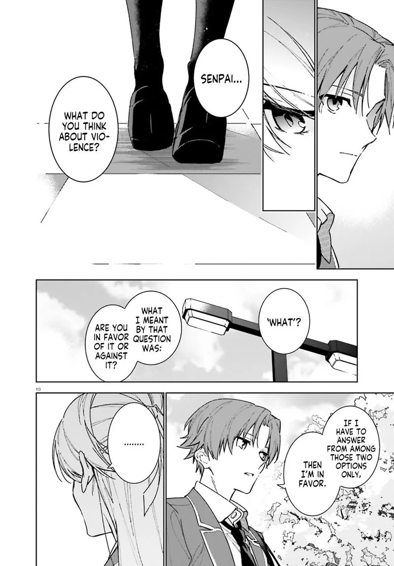 Classroom of the Elite - 2nd Year Chapter 6 page 10
