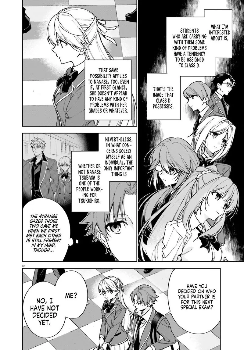 Classroom of the Elite - 2nd Year Chapter 6 page 6
