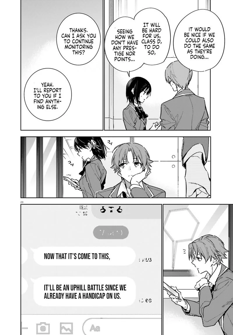 Classroom of the Elite - 2nd Year Chapter 6 page 28