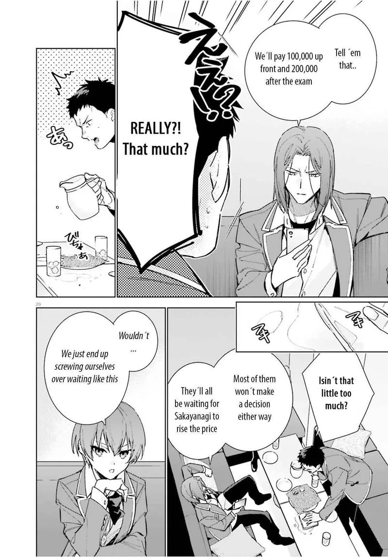 Classroom of the Elite - 2nd Year Chapter 8.5 page 20