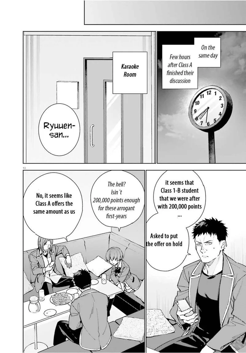 Classroom of the Elite - 2nd Year Chapter 8.5 page 18