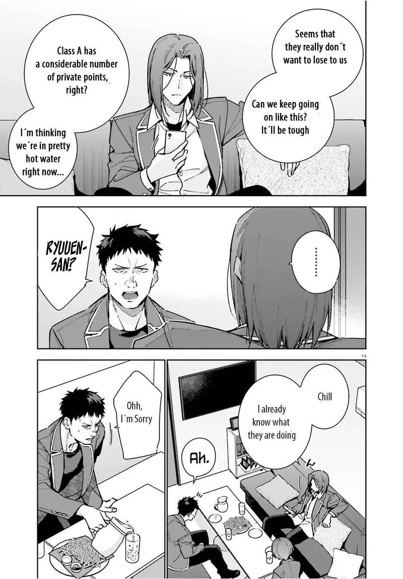 Classroom of the Elite - 2nd Year Chapter 8.5 page 19